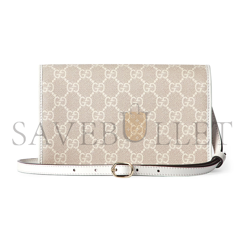 GUCCI GG EMBLEM SUPER MINI SHOULDER BAG 820688 (20*12.5*5cm)